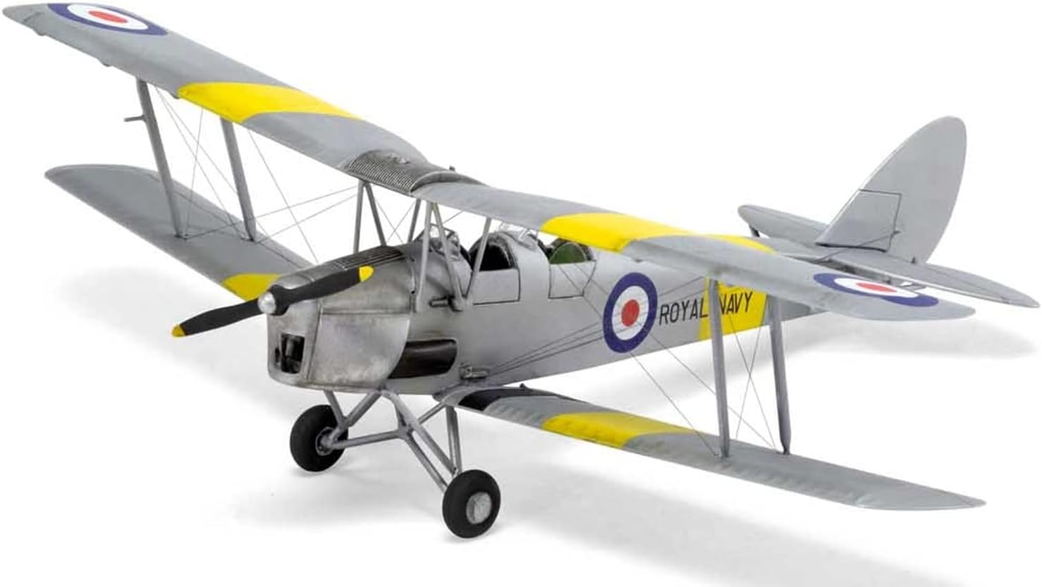 Airfix De Havilland DH.82a Tiger Moth 172 Kit de modelo de plástico de aviación militar A02106