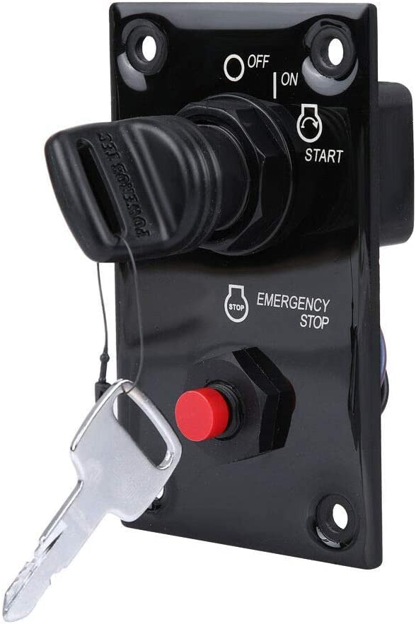 Conjunto de panel de interruptor de llave de encendido fuera de borda marino 37100-96J24 para Suzuki