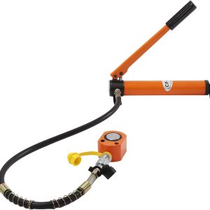 BSY-10 Gato hidráulico+bomba hidráulica de mano CP-180, 10T22046lbs 11mm0.43in Stroke Hydraulic Ram Cylinder Jack&350CC Bomba hidráulica manual, BSY-10 Gato hidráulico+bomba hidráulica de mano CP-180, 10T22046lbs 11mm0.43in Stroke Hydraulic Ram Cylinder Jack&350CC Bomba hidráulica manual,