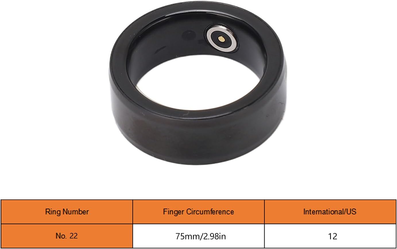 RiToEasysports Anillo inteligente de salud, teléfono celular, conexión BT, anillo inteligente, rastreador de salud, recargable, impermeable,