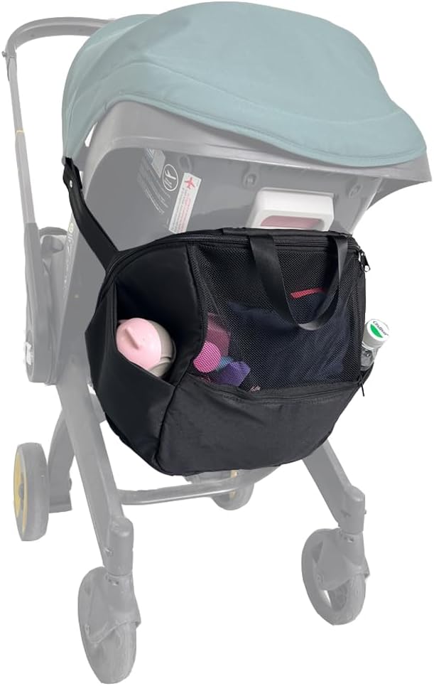 Bolsa de almacenamiento de accesorios para cochecito de bebé, bolsa de compras, bolsa de viaje, bolsa de botella compatible con el cochecito de