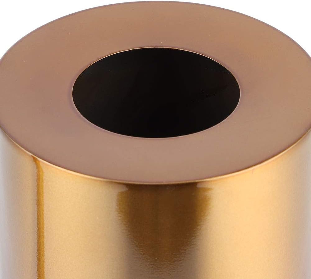 Fydun Boquilla de acero inoxidable para jardín Wate Can Pot Flower Plant Riego Herramienta Oro 1.5L Jardín Stainl Steel Spout para la familia