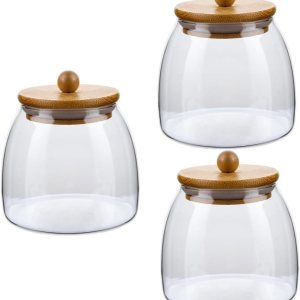 Abaodam Tarro de caramelo de vidrio para alimentos de Fu c k s to Give Tarro de almacenamiento de granos, frutos secos, recipiente de arroz, Abaodam Tarro de caramelo de vidrio para alimentos de Fu c k s to Give Tarro de almacenamiento de granos, frutos secos, recipiente de arroz,