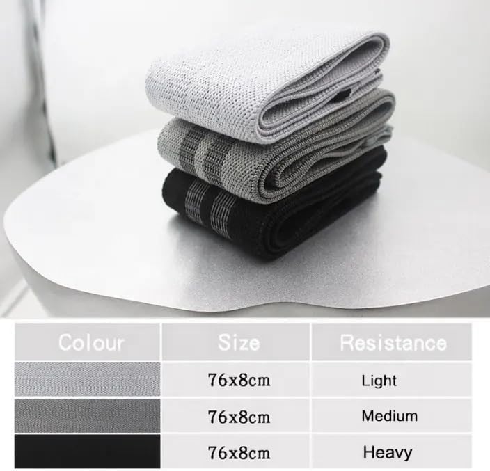 Bandas de resistencia de tela para entrenamiento, bandas de glúteos para mujeres y hombres, bandas de ejercicio, bandas de resistencia, bandas de