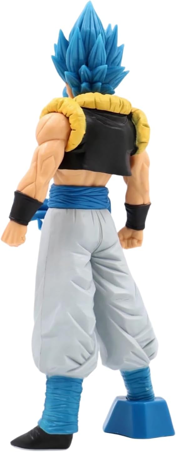 Figuras de acción de Gogita de pelo azul de Dragon Baii de 12 pulgadas, regalos de cumpleaños y coleccionables para fanáticos del anime