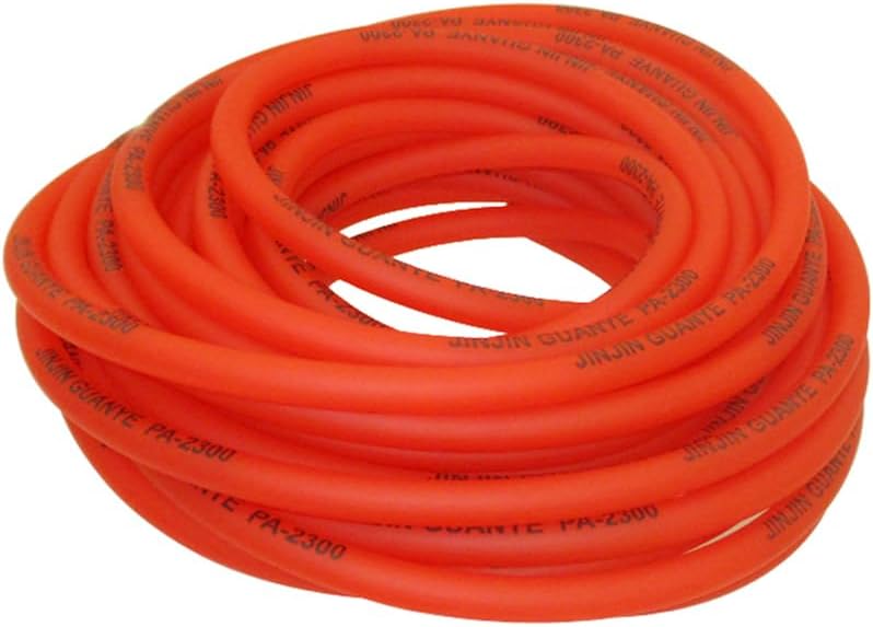 DJ-Motor Tubo de manguera de combustible rojo de 0.197 in de longitud para 50 cc, 70 cc, 90 cc, 110 cc, 125 cc, 140 cc, 160 cc, Pit Dirt Bike ATV