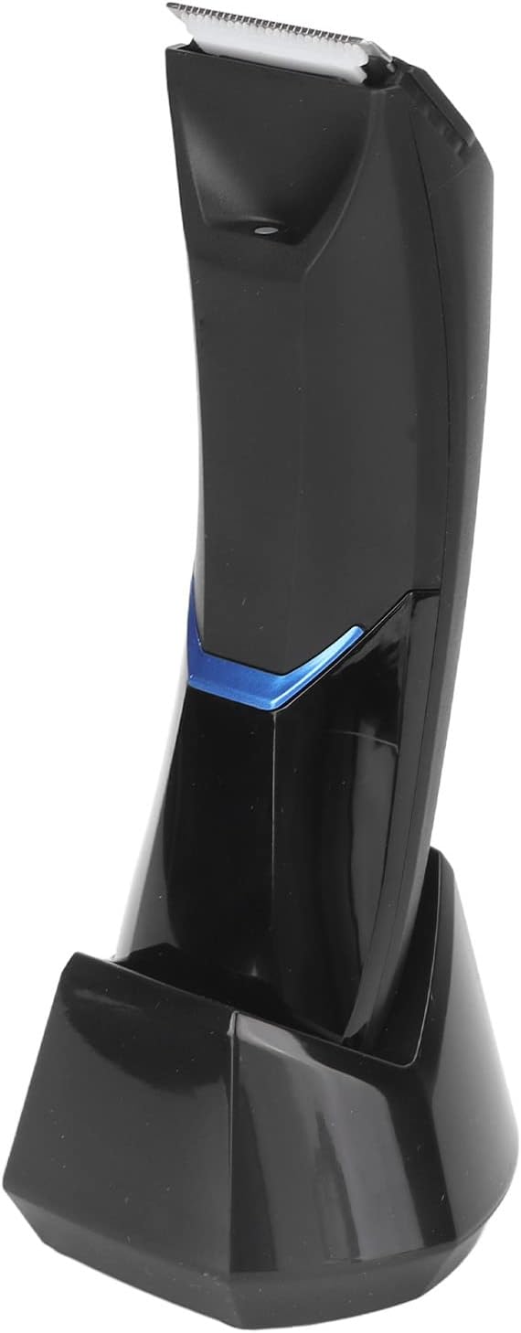 FILFEEL Recortadora eléctrica de pelo para hombres, afeitadora y cortadora de pelo corporal impermeable con luz LED, afeitadora de cabello de hoja