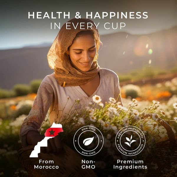 Gya Tea Co Tazas K de té de hierbas de manzanilla y lavanda para Keurig, té sin cafeína, tazas K para Keurig, comienza el día con cápsulas de té