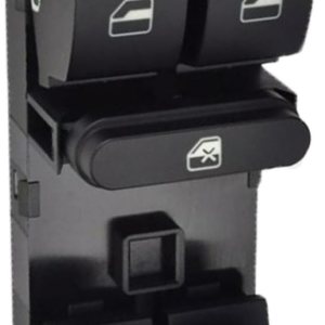 Interruptor de ventana principal para puerta delantera izquierda del lado del conductor compatible con Volkswagen CC Golf R GTI para Jetta GLI Interruptor de ventana principal para puerta delantera izquierda del lado del conductor compatible con Volkswagen CC Golf R GTI para Jetta GLI