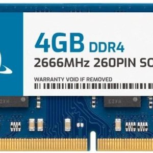 OWC 4 GB de repuesto para QNAP RAM-4GDR4A0-SO-2666 RAM-4GDR4T0-SO-2666 RAM-4GDR4T1-SO-2666 4GB DDR4 2666 PC4-21300 CL19 1Rx8 260-pin 1.2V SODIMM OWC 4 GB de repuesto para QNAP RAM-4GDR4A0-SO-2666 RAM-4GDR4T0-SO-2666 RAM-4GDR4T1-SO-2666 4GB DDR4 2666 PC4-21300 CL19 1Rx8 260-pin 1.2V SODIMM