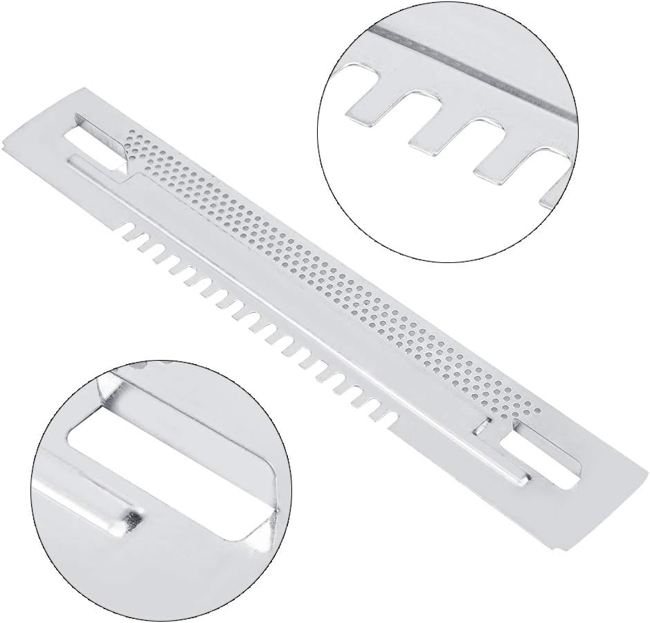 TOPINCN Beehive – Puerta de viaje para colmena, protectores de ratón deslizantes, equipo de apicultura, herramienta de cría de puerta nido