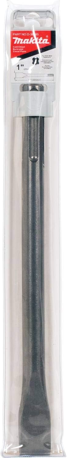 Makita D-36485 Cincel plano de 1″ x 12″, uso general, Sds-Max