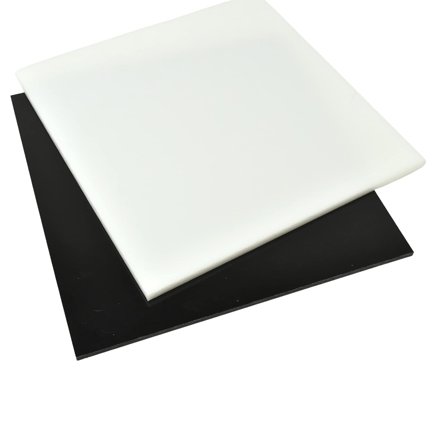Hoja de plástico de copolímero de polipropileno negro (PPC) de 12 pulgada de grosor, tamaño 6 x 24 pulgadas, producto químico, resistente a los