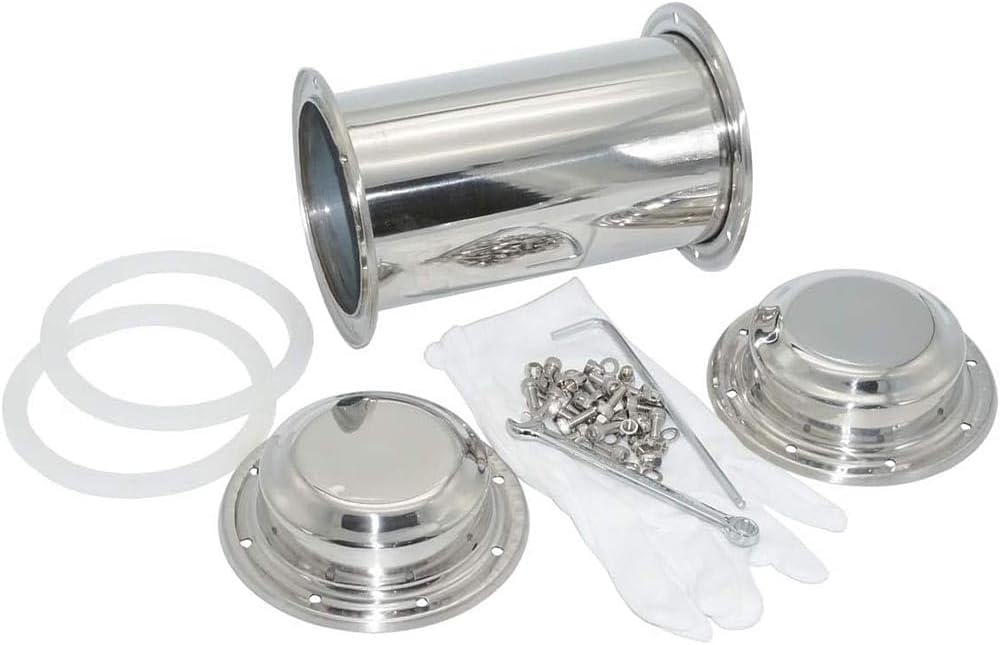 Time Capsule Box – Contenedor impermeable de acero inoxidable anticorrosión con cápsula de bloqueo para futuros regalos de graduación,