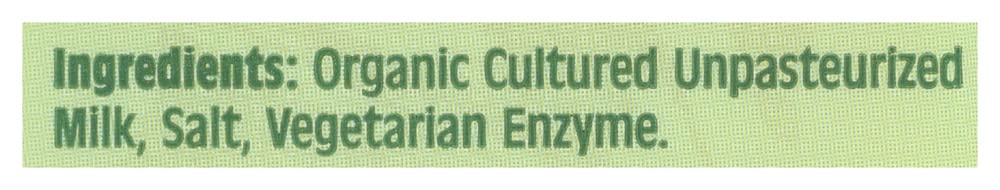 Organic Valley Cheddar afilado crudo en rodajas orgánicas, 6 onzas