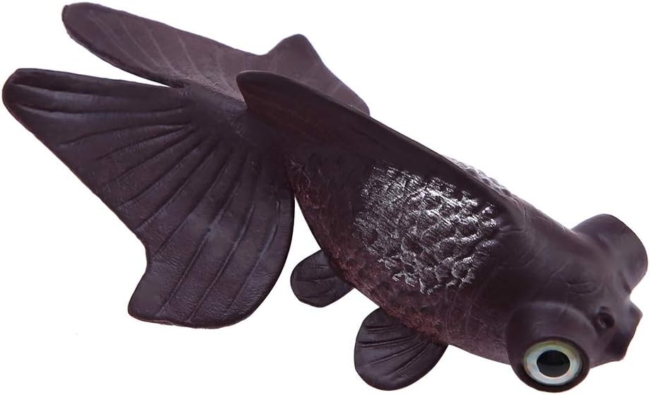 Jerliflyer Adorno de simulación para pecera, silicona artificial, decoración Betta para acuario, adorno flotante falso de alta vida (pez dorado