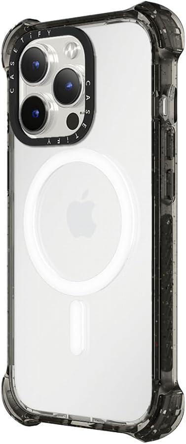 CASETiFY Funda Bounce para iPhone 15 Pro 6 veces probada contra caídas de grado militar, protección contra caídas de 21.3 pies, compatible con