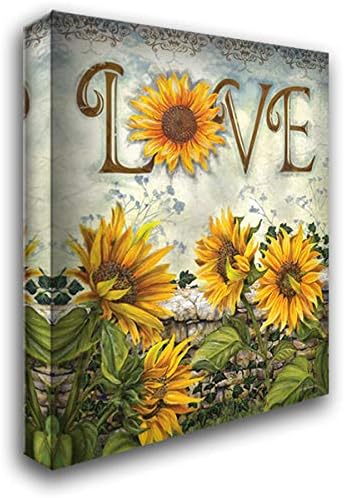 ArtDirect Love 15×18 Gallery Wrapped Canvas Museum Art by Wargo, Ed