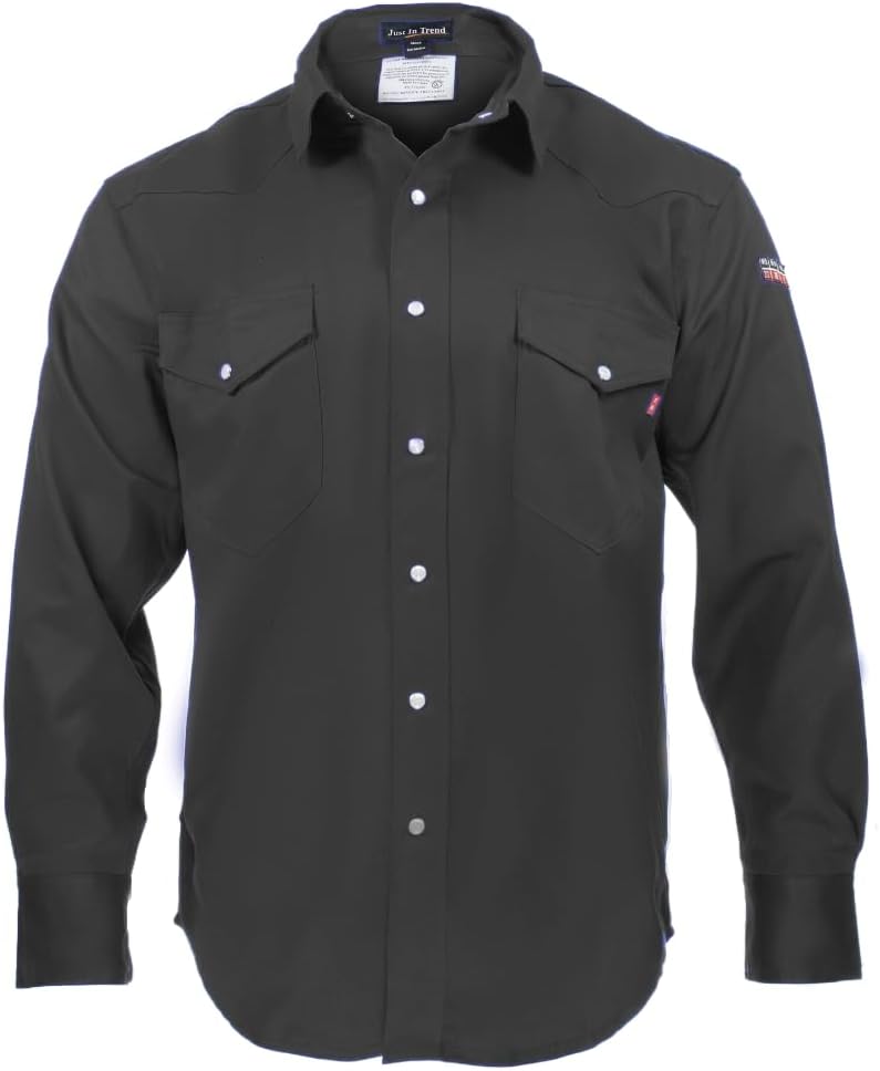 Camiseta de soldadura FR resistente a la llama – 100% C – 9 oz