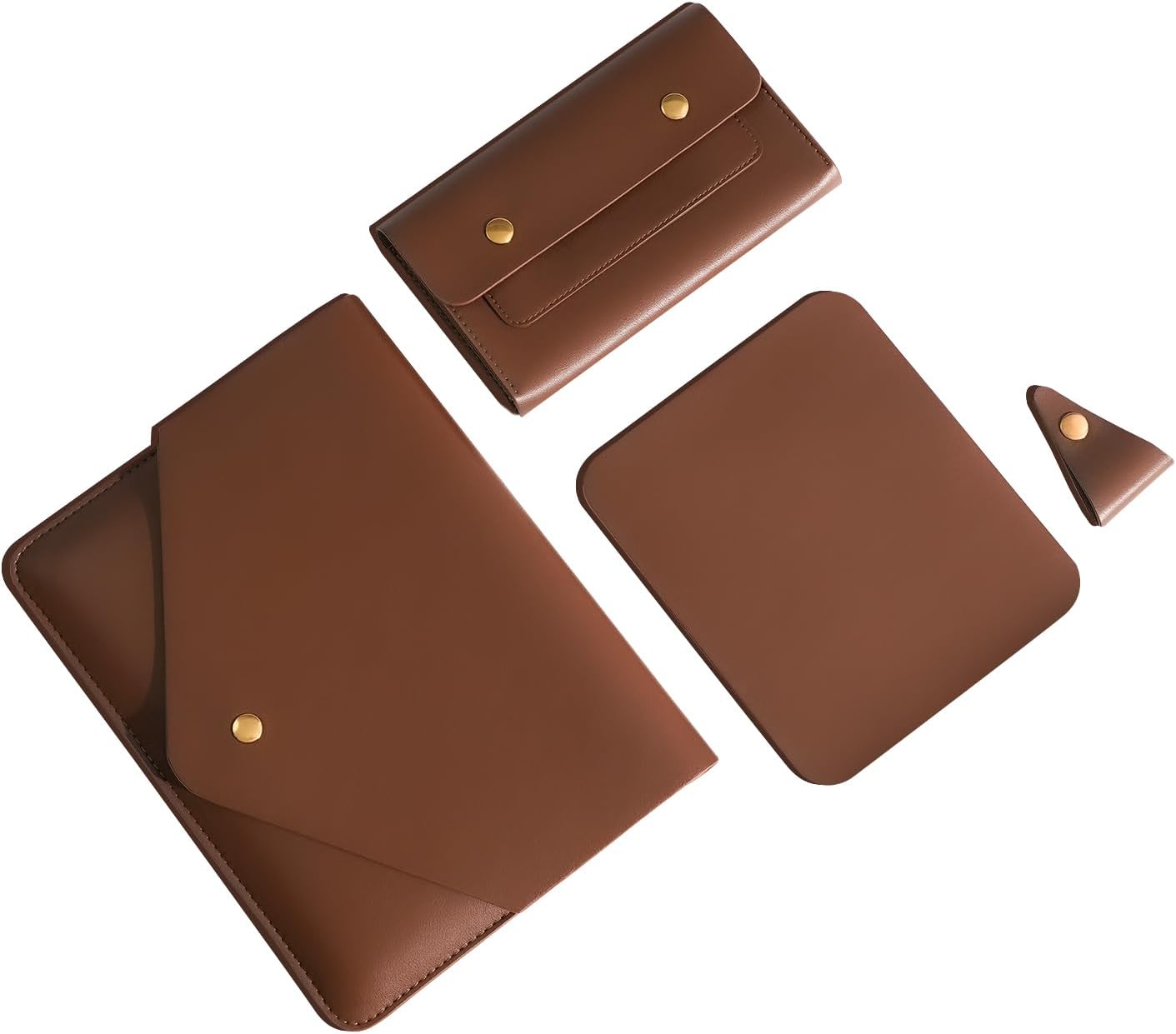 Benfan Funda para tablet compatible con iPadmini Gen6, Gen5, Gen4, Gen3, Gen2, Gen1 con bolsa pequeña, alfombrilla de mouse y organizador de cables,