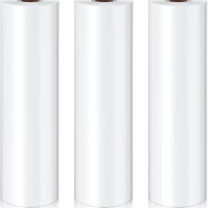 Frienda Paquete de 3 rollos de película de laminación térmica de 1.5 mil de pulgada de grosor, 25 x 500 pulgadas, película de laminación térmica de Frienda Paquete de 3 rollos de película de laminación térmica de 1.5 mil de pulgada de grosor, 25 x 500 pulgadas, película de laminación térmica de