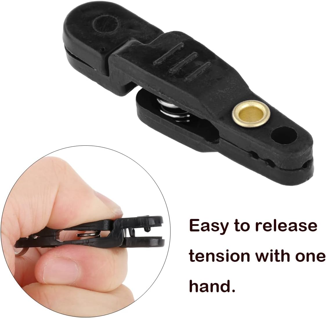 SAUYRASY Heavy Tension Snap Release Clips for Weight Planer Board Kites Downrigger Trolling Fishing