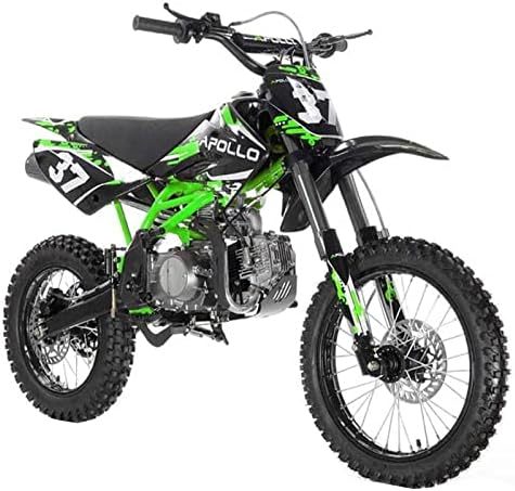 HHH Smart DEALSNOW trae nuevo Apollo AGB-37CRF-2 125cc Gas Dirt Bike pitbike adulto joven 4 velocidades manual con embrague