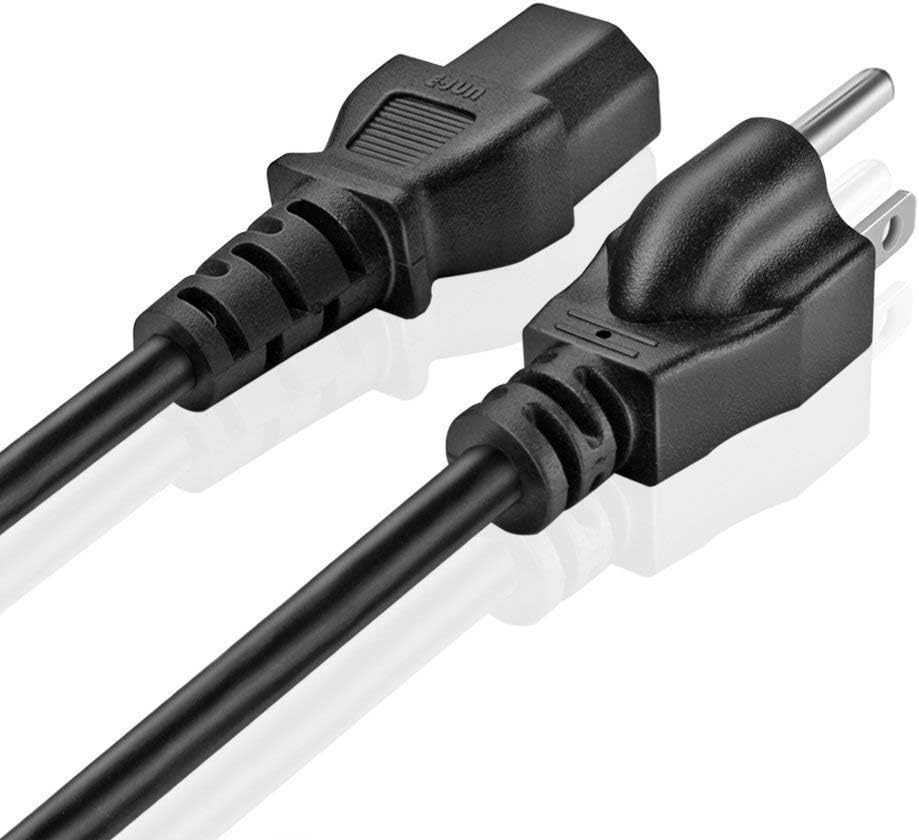 Listado UL OMNIHIL Cable de alimentación ACDC de 8 pies de largo compatible con la máquina masajeadora de pies TISSCARE