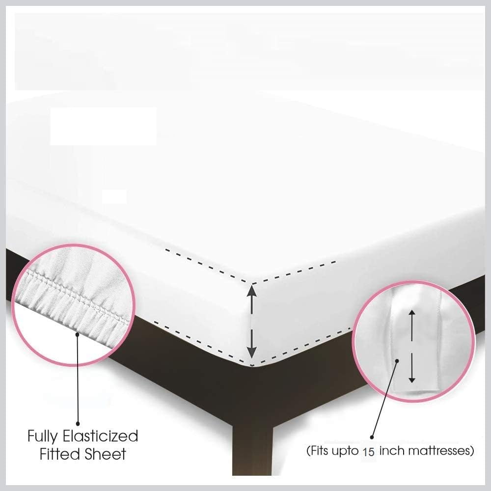 Sábanas 100% de algodón egipcio para cama tamaño Queen, 400 hilos de algodón de fibra larga, sábanas refrescantes de satén, tamaño Queen, bolsillo