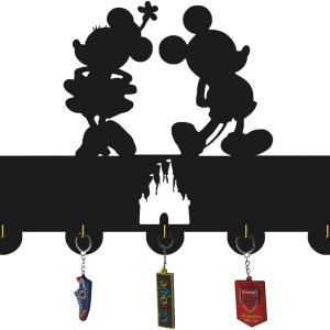 Ganchos negros para llaves de pared, 5 ganchos de madera, para decoración del hogar, para sala de estar, entrada y sala de estar, soporte para Ganchos negros para llaves de pared, 5 ganchos de madera, para decoración del hogar, para sala de estar, entrada y sala de estar, soporte para