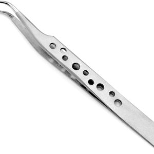 Juego de pinzas electrónicas industriales pinzas antiestáticas ESD curvada punta recta precisión pinzas de acero inoxidable SMD reparación de Juego de pinzas electrónicas industriales pinzas antiestáticas ESD curvada punta recta precisión pinzas de acero inoxidable SMD reparación de