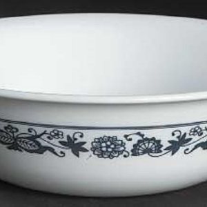 Corning Corelle Blue Onion (Old Town Blue) Cuencos para cereales Coupé de 6 14 pulgadas, cuatro (4) cuencos Corning Corelle Blue Onion (Old Town Blue) Cuencos para cereales Coupé de 6 14 pulgadas, cuatro (4) cuencos