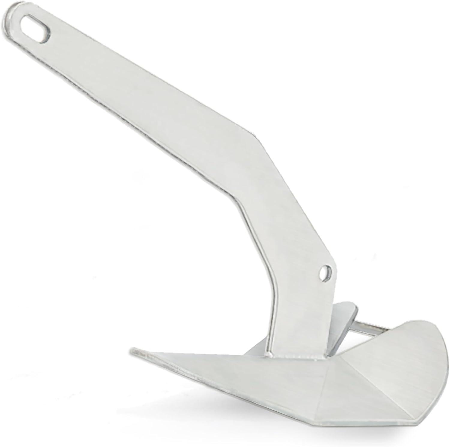 ZHAIUPON Anclaje de barco, ancla de acero inoxidable 316 estilo delta, ancla triangular resistente estilo ala de ancla triangular para barcos