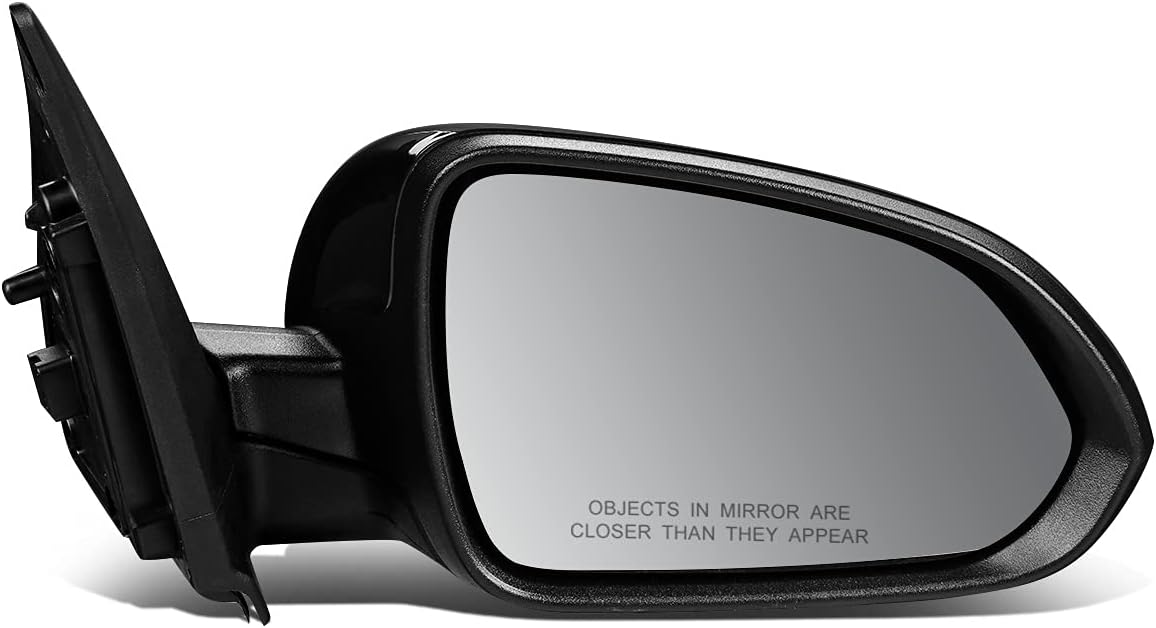 DNA Motoring OEM-MR-KI1321218 – Espejo retrovisor para puerta lateral derecha del pasajero con ajuste eléctrico con calefacción, compatible con Rio