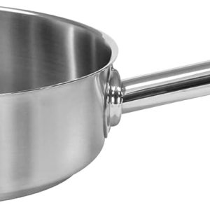ZWILLING Sartén comercial de acero inoxidable de 3 cuartos sin tapa ZWILLING Sartén comercial de acero inoxidable de 3 cuartos sin tapa