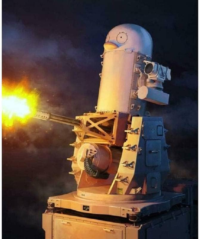 Escala RPG Modelo 135 US Navy MK-15 Phalanx Plastic Model 35005