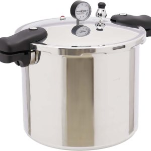 Recipiente a presión de olla a presión de 23 cuartos con válvula de seguridad a prueba de explosiones de calibre Recipiente a presión de olla a presión de 23 cuartos con válvula de seguridad a prueba de explosiones de calibre