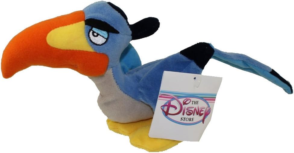 Mini puf Zazu de felpa de 8″