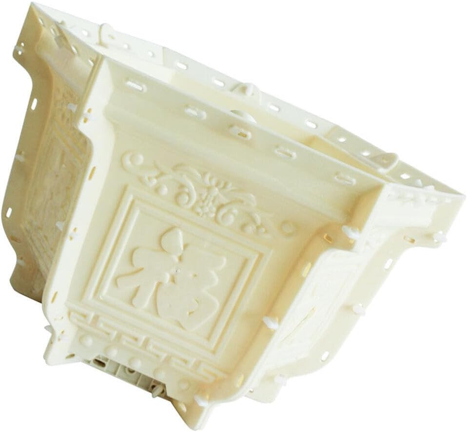 Yardwe Moldes para macetas de hormigón, macetas de orquídeas con forma hexagonal para macetas altas, molde para macetas de bricolaje, molde para