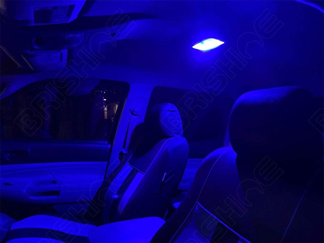 BRISHINE Kit de luces LED interiores azules para Dodge Ram 1500 2500 3500 2019 2020 2021 2019 2020 2021, paquete de bombillas LED superbrillantes