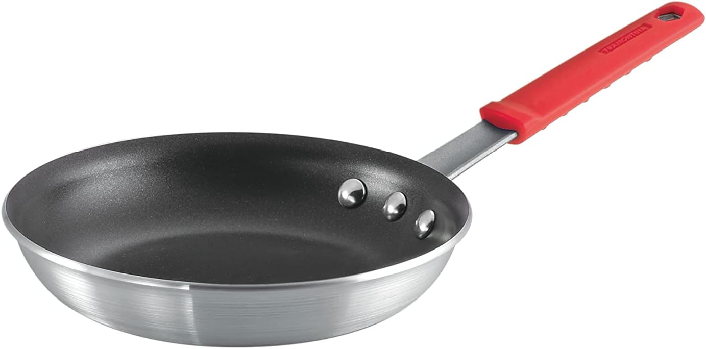 Tramontina Juego de utensilios de cocina de 8 piezas de acero inoxidable, 80116247DS y sartenes profesionales (8 pulgadas)