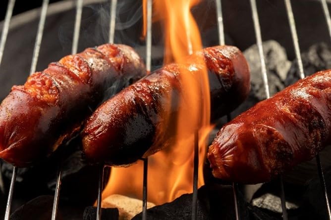 Goikoa Chorizo Oreado  Todo natural  Semiseco curado  Auténtica España Navarra  Perfecto para cocinar, freír y hacer barbacoa  7 oz (200 gr)
