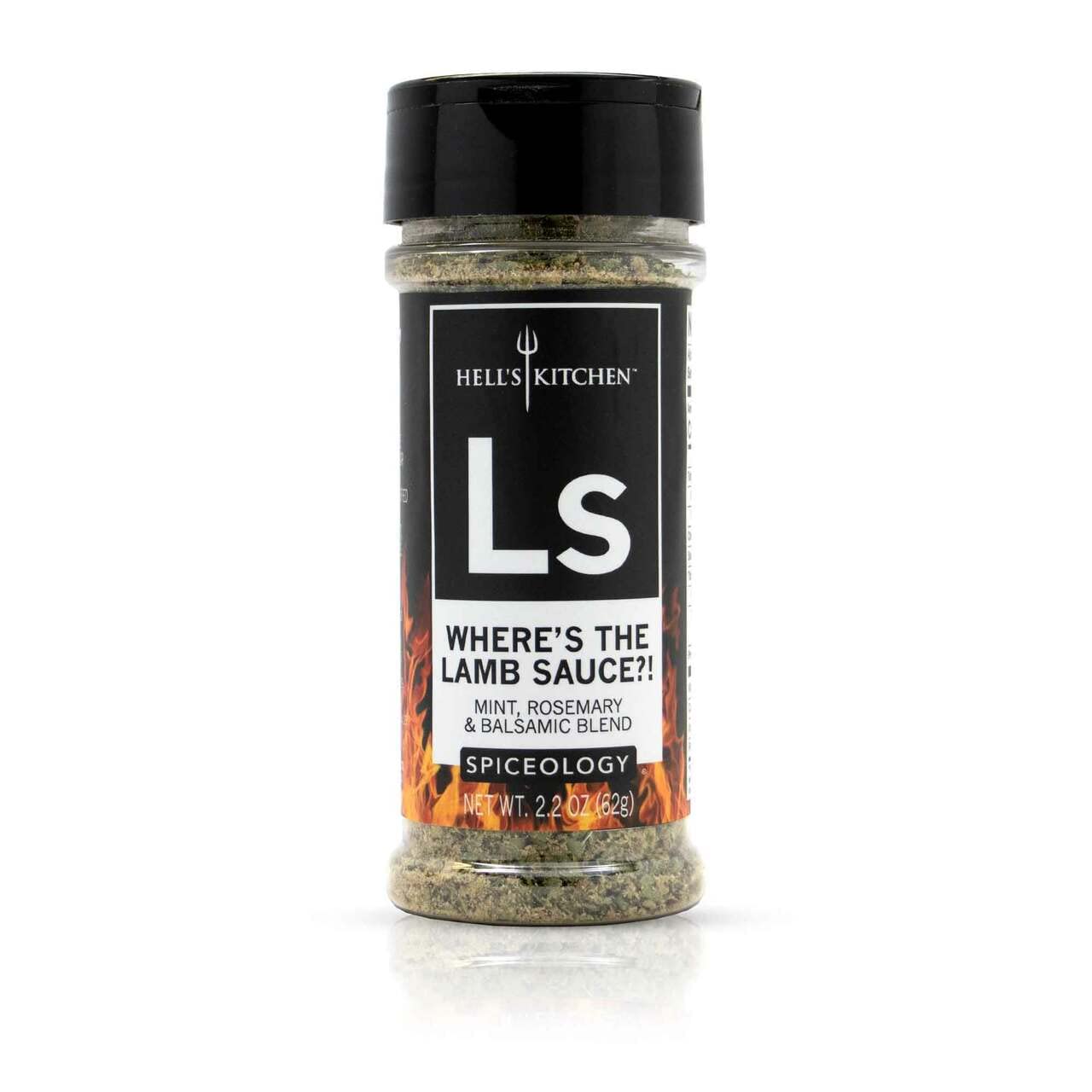 Spiceology & Hell’s Kitchen – Where’s The Lamb Sauce – Mezcla de menta, romero y especias balsámicas – Condimento multiusos – 2.3 onzas