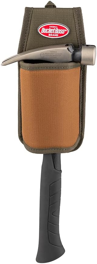 Bucket Boss Soporte de martillo con solapa