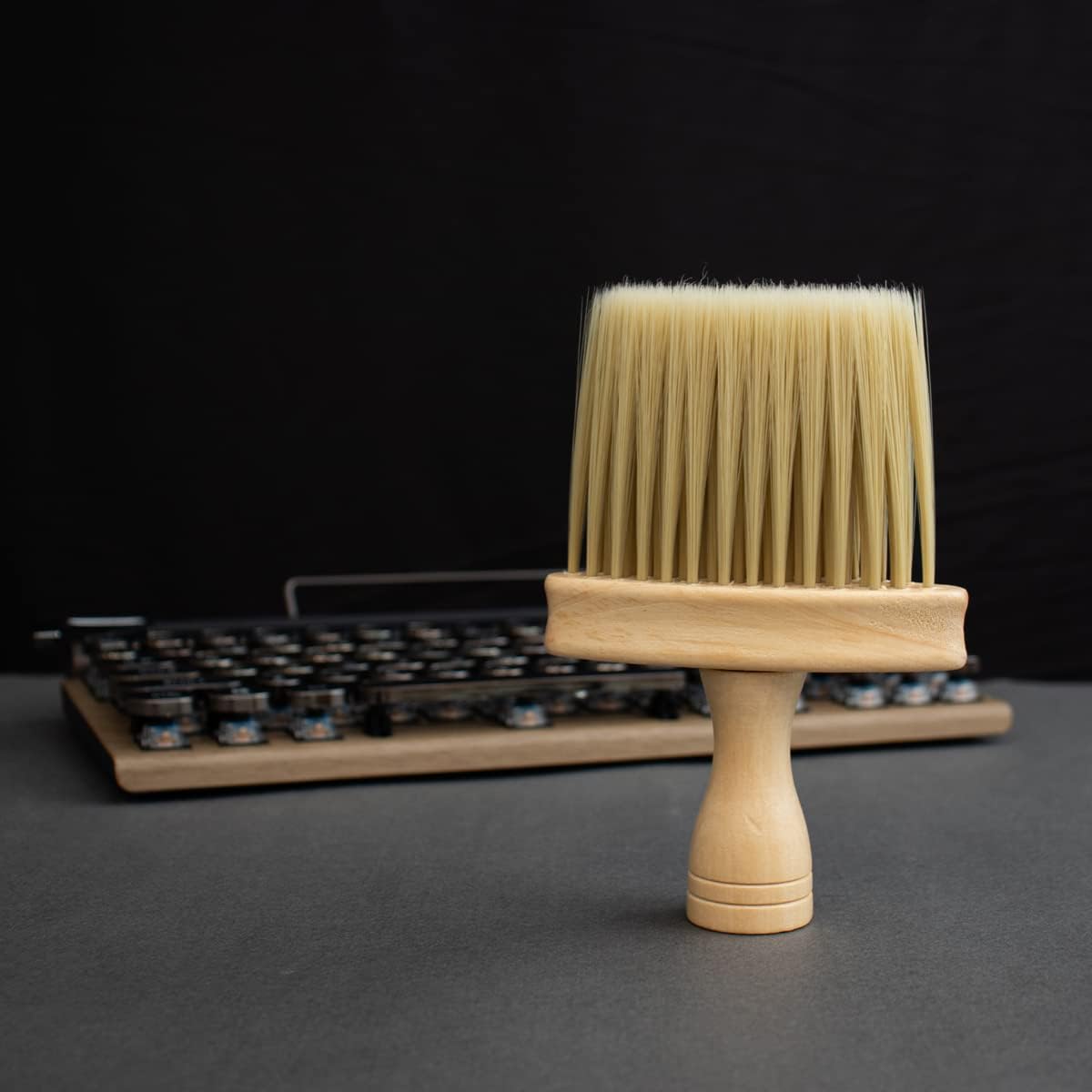 Cepillo de limpieza de teclado de madera antiestático PC portátil limpiador de teclado pista estrecho espacio herramienta de limpieza