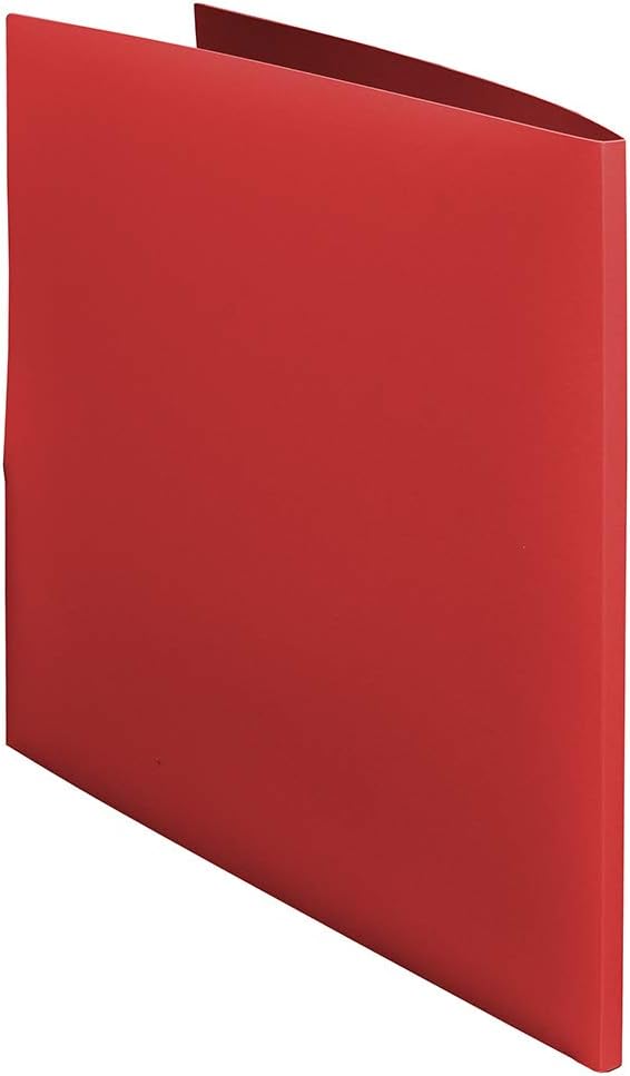 Ultra Pro – Paquete de 10, carpetas rojas de 2 bolsillos
