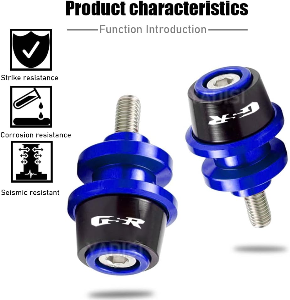 Para GIXXER 250 SF 150 125 GIXXER 250SF 2018-2022 2023 Accesorios de motocicleta CNC Carretes basculantes Tornillos de soporte deslizante