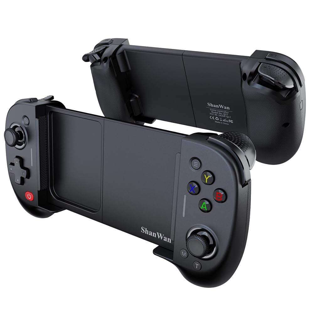 ShanWan Mobile Game Controller for iphone and Android with Upgrade Design PHONE CASE Support Phone Game Controller – PS Remote Play, Xbox Cloud,