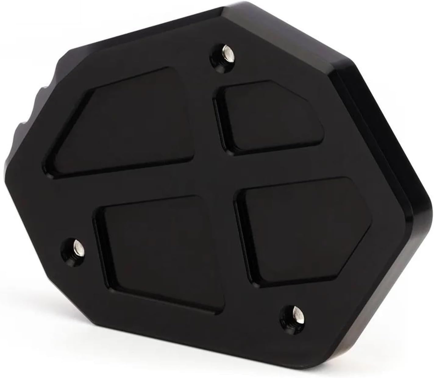 Almohadilla de extensión de soporte para motocicleta BMW F750GS F850GS Adventure F 750 850 GS Adv 2019 2022 Placa de soporte lateral (color  titanio)