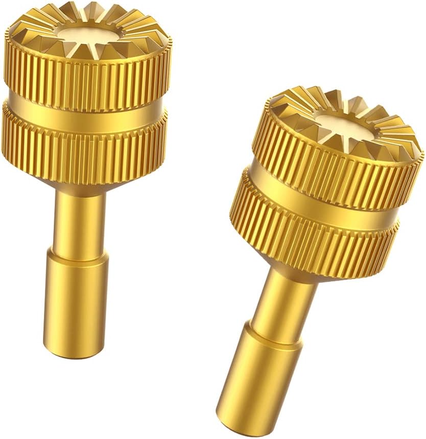 2 unidadesjuego de mini 3 PRO Dron Control remoto Joystick Thumb Rocker Stick Protector Rod para DJI Mini3 PRO Accesorios de controlador (dorado, 1